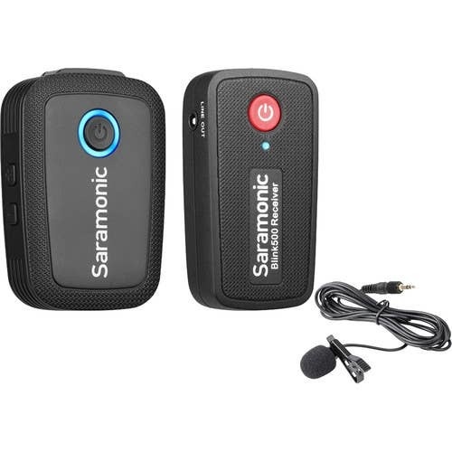 Saramonic Blink500 B1 (TX+RX) 3.5MM 2.4GHZ Dual Channel Wireless Microphone