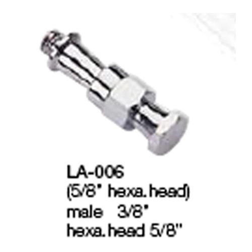 PES SPIGOT 3/8" MALE - 5/8" HEX.HEAD