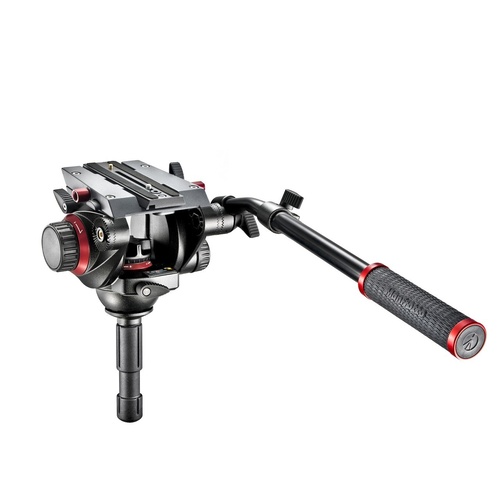 Manfrotto 504HD Fluid Video Head with 75 mm half ball