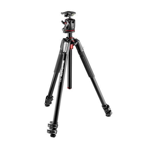 Manfrotto Aluminium 3-Section Tripod with XPRO Ball Head + 200PL plate  MK055XPRO3-BHQ2