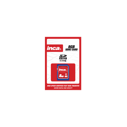 Inca SDHC Card 8GB Class 6