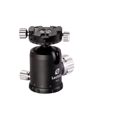 LEOFOTO PRO BALL HEAD WITH PANNING CLAMP CB-40 (DOUBLE-ACTION)