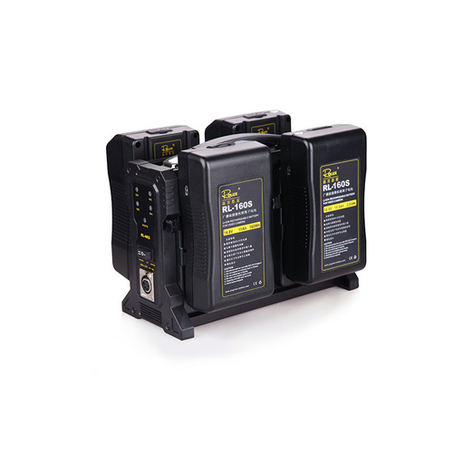 E.F.H.  ROLUX  V-MOUNT BATTERY 4 CHANNEL CHARGER RL4KS