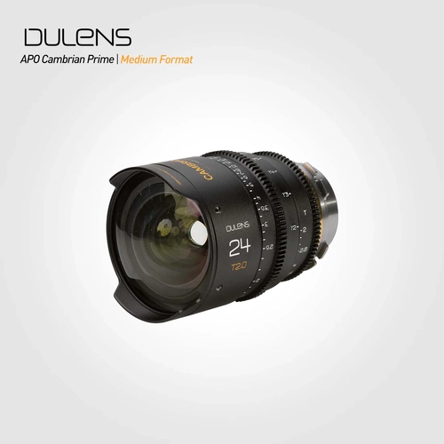 Dulens APO Cambrian Prime 24mm T2.0 Lens (ARRI PL, Imperial, Black)