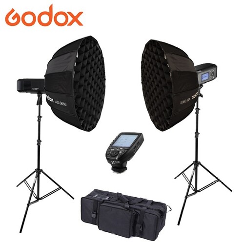 GODOX AD400Pro x 2 Portable Flash Kit
