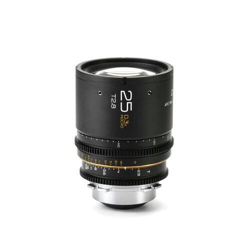 Dulens APO Triassic Close Focus Prime 25mm T2.8 PL Mount - Black