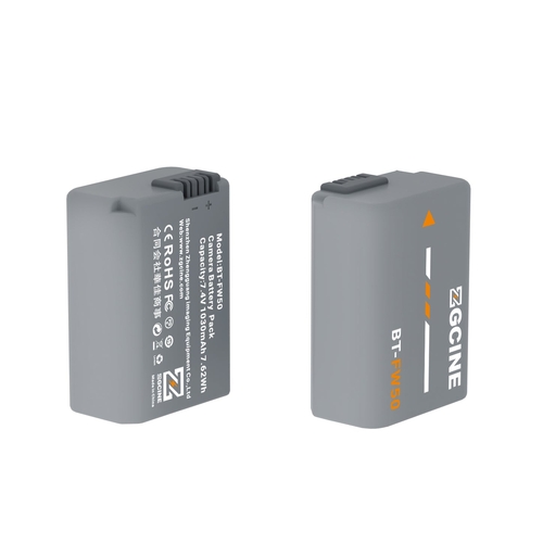 ZGCINE BT-FW50 Camera Battery for SONY Camera (1030mAh Grey)