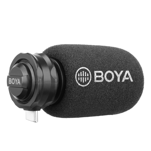 BOYA digital microphone for Android devices (USB TYPE-C CONNECTOR)