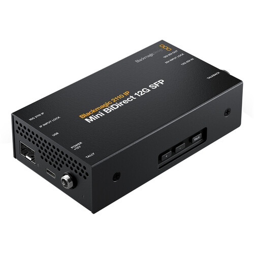 Blackmagic 2110 IP Mini BiDirect 12G SFP