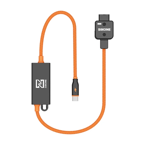 ZGCine D-Tap to USB-C PD 2-Way V-Mount Charger Braided Power Cable
