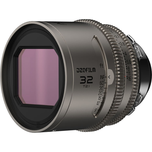 DZOFilm Arcana 32mm Anamorphic Prime Lens (ARRI PL, Titanium - Imperial)
