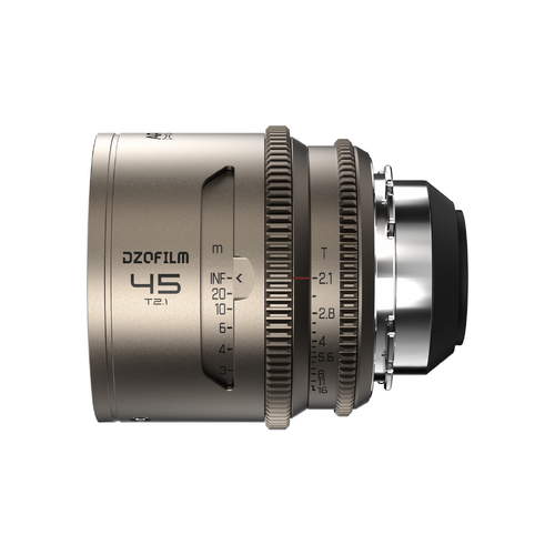 DZOFilm Arcana 45mm Anamorphic Prime Lens (ARRI PL, Titanium - Metric)