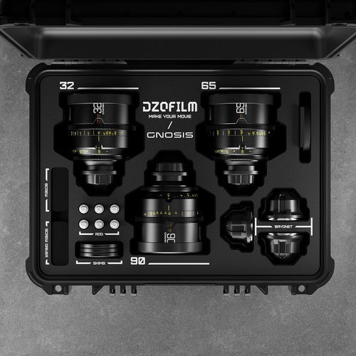 DZOFilm Gnosis Macro Prime 3-Lens Kit (32, 65, 90mm T2.8)