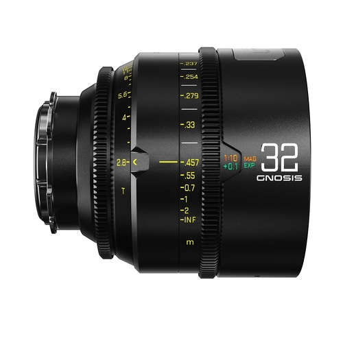 DZOFilm 32mm T2.8 Gnosis Macro Prime Lens (LPL with PL & EF Mounts, Feet)