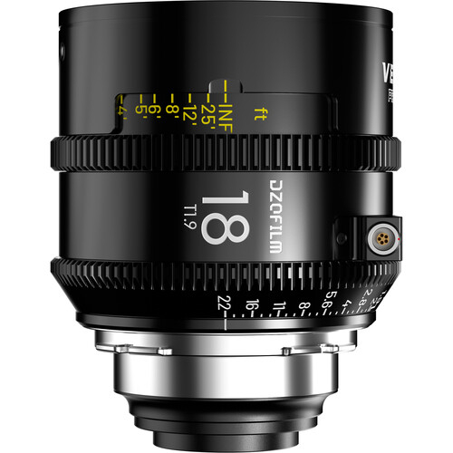 DZOFilm Vespid Prime II 18mm T1.9 Prime Lens (ARRI PL, Feet)