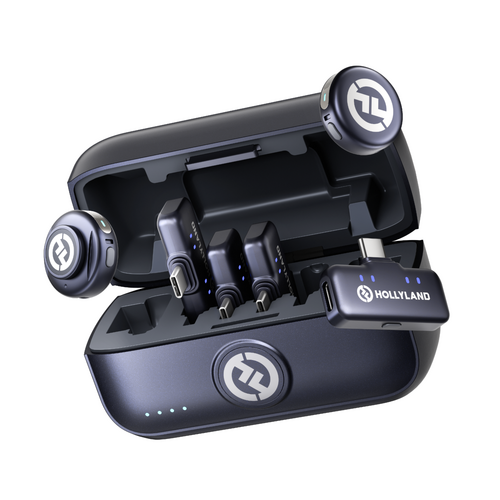 Hollyland Lark M3 Wireless Microphone Kit 2TX+4RX