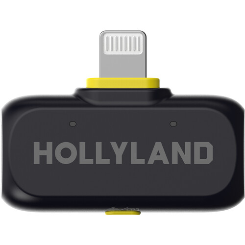 Hollyland LARK A1 Wireless Plug-In Receiver with Lightning Connector for iOS Devices (Space Gray, 2.4 GHz)