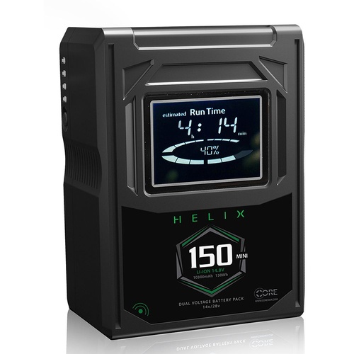 Core SWX Helix 150 Mini V-Mount Dual Voltage Battery