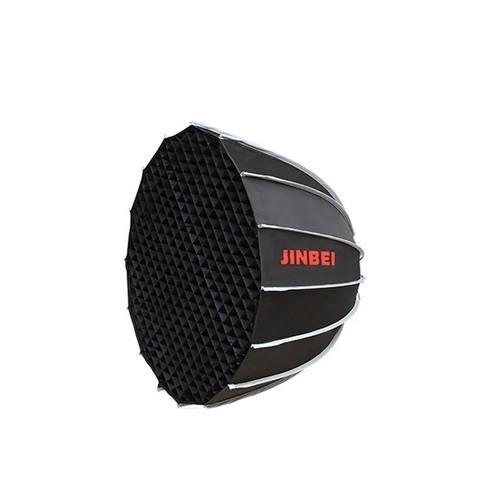 JINBEI 120cm Quick Fold Deep Parabolic Softbox With Grid - Bowens