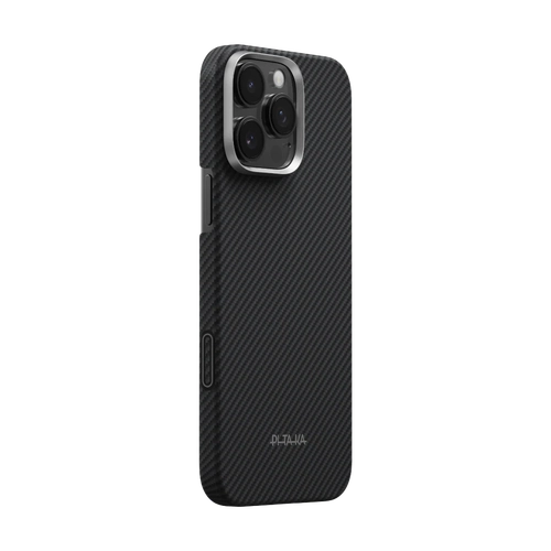 PITAKA Aramid Fibre Ultra-Slim Cas for iPhone15 Pro Max Black/Grey
