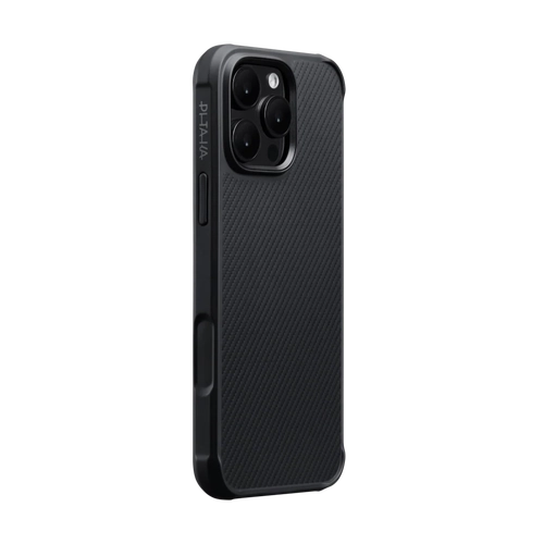PITAKA Aramid Fibre ProGuard Case for iPhone 16 Pro Black/Grey 