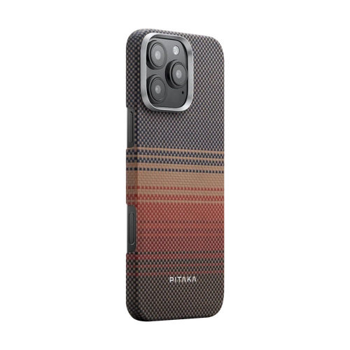 PITAKA Aramid Fibre Ultra-Slim Case for iPhone 16 Pro Sunset