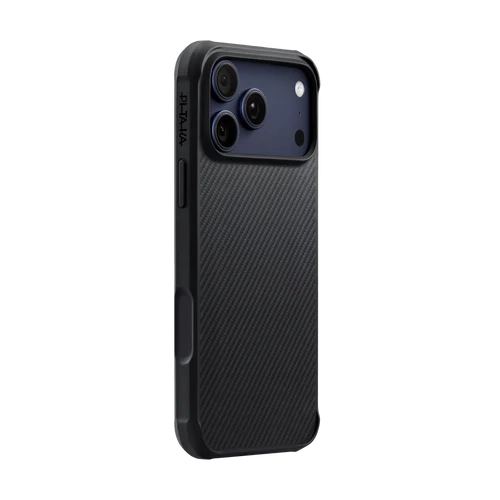 PITAKA Aramid Fibre ProGuard Case for iPhone 17 Pro Max Black/Grey
