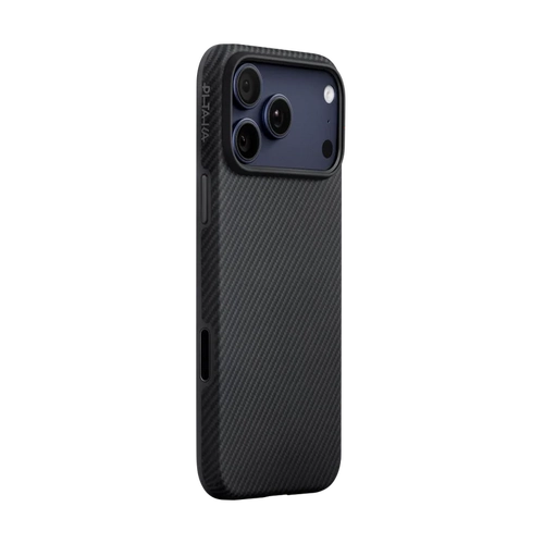 PITAKA Aramid Fibre UltraGuard Case for iPhone 17 Pro Black/Grey
