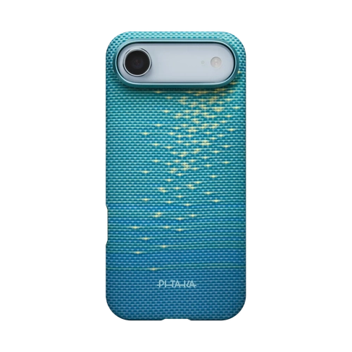 PITAKA Aramid Fibre Ultra-Slim Case  for iPhone Air Lucid Blue