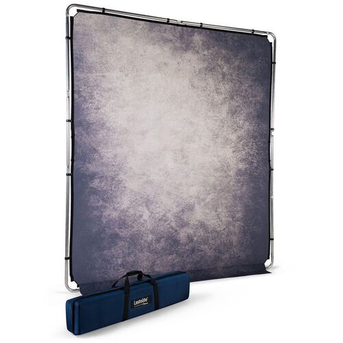 Lastolite Ezyframe Vintage Background Kit 2 x 2.3m Kit -  Smoke