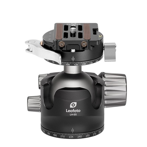 Leofoto LH-55PCL Dual Pan Quick Release Low Profile Ball Head