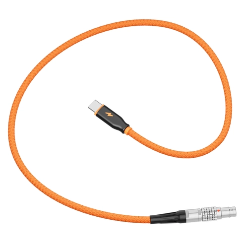 ZGCine LEMO Straight 2-Pin to USB-Type C PD12V Power Braided Cable