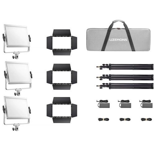 Godox Litemons LP400R-K3 36W RGB LED Light Panel (3-Light Kit)