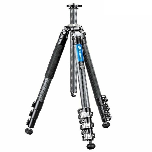 Leofoto Manba Series LV-284C Carbon Fiber Video Tripod with Flip Lock