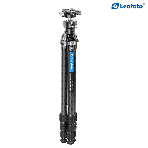 Leofoto Carbon Fibre Travel Tripod LY-224+LH25R (Black)