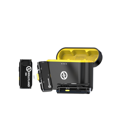 Hollyland Lark C1 Duo Black (2 TX + 1 RX) for Apple Devices