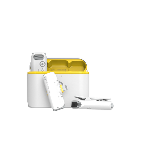Hollyland Lark C1 Duo White (2 TX + 1 RX) for Apple Devices