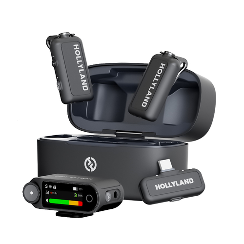 Hollyland Lark Max 2 Wireless Microhpone Combo Kit for 2 Person