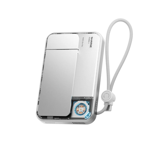 Sharge IceMag 3 Magnetic Power Bank 10000mAh - White