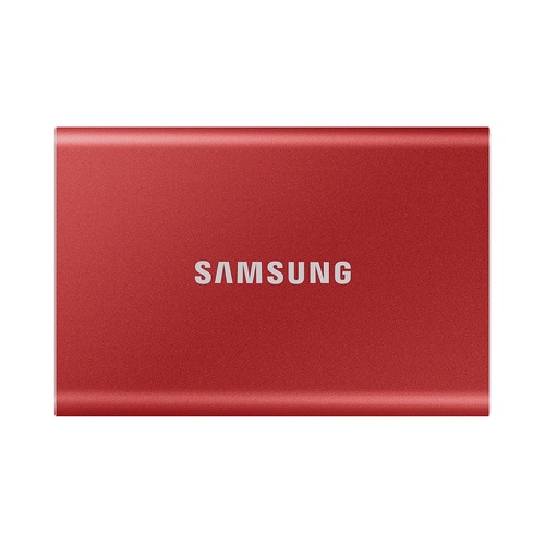 SAMSUNG 1TB PORTABLE SSD T7 USB3.2 - Madellic Red