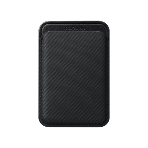 Pitaka MagSafe Woven Wallet Black/Grey