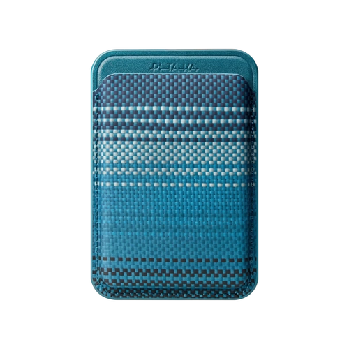 Pitaka MagSafe Woven Wallet Moonrise