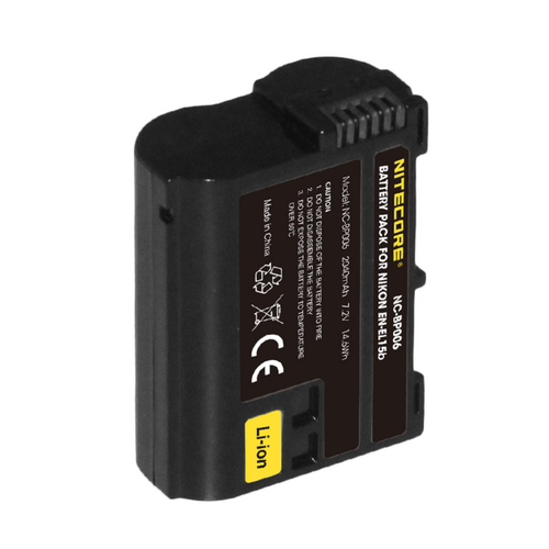 NITECORE EN-EL15B Battery Compatible with Nikon Cameras