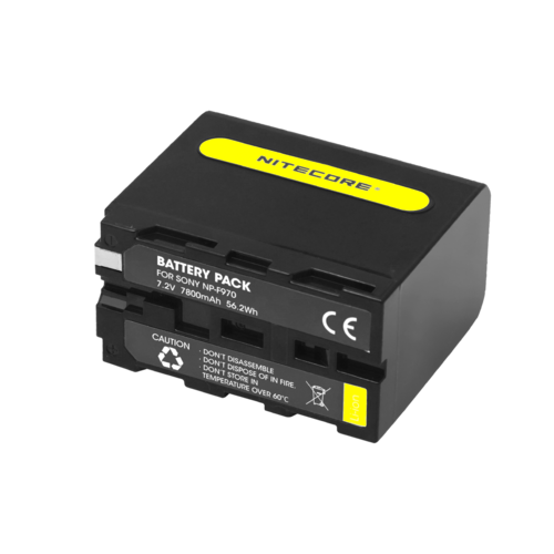 Nitecore 7800mAh F970 Rechargeable Li-ion Battery