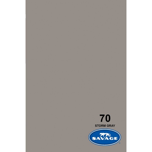 SAVAGE #70 Gray Sky 2.72x11m WIDETONE Seamless Photography Background Paper