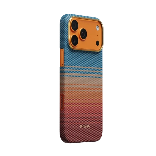 PITAKA Aramid Fibre Sunset2.0-California Dream 01 Edge Case for iPhone 17 Pro Max