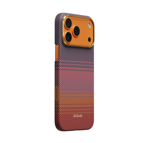 PITAKA Aramid Fibre Sunset2.0-California Dream 02 Edge Case for iPhone 17 Pro Max