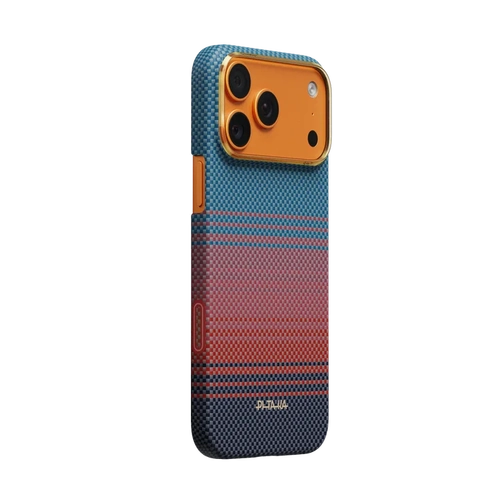 PITAKA Aramid Fibre Sunset2.0-California Dream 03 Edge Case for iPhone 17 Pro Max