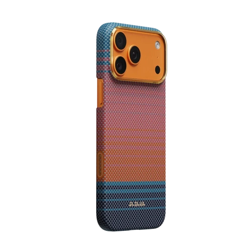 PITAKA Aramid Fibre Sunset2.0-California Dream 04 Edge Case for iPhone 17 Pro Max