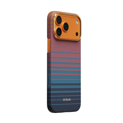 PITAKA Aramid Fibre Sunset2.0-California Dream 05 Edge Case for iPhone 17 Pro Max